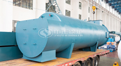 永乐高锅炉YLW系列导热油炉发往宁国