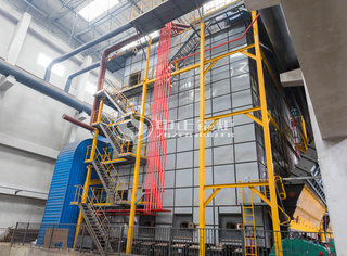 永乐高锅炉91MW热水锅炉