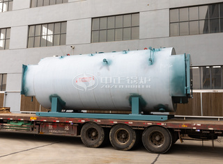 永乐高锅炉10吨燃气炉发货