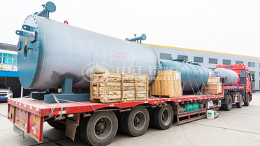 中正锅炉1.4MWYQW系列有机热载体锅炉正在发往贵州