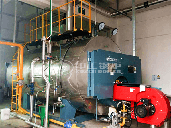 中正锅炉运行在某包装公司的蒸汽锅炉项目