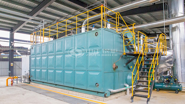 运行于蜀邦实业中正锅炉SZS系列低氮燃气蒸汽锅炉