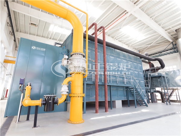 运行在天津河西区的中正SZS系列燃气热水锅炉