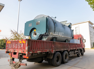 纺织行业4吨永乐高燃气锅炉发货