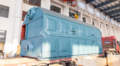 永乐高锅炉发往湖南10吨SZL系列生物质链条炉