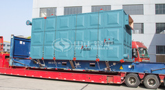 巴基斯坦纺织巨头订购的永乐高YLW系列燃煤导热油锅炉实时发货中