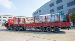 发往四川的永乐高锅炉WNS系列快装结构燃气锅炉