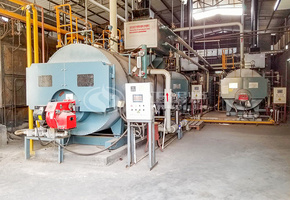 晋昇中润纺织科技2吨WNS系列燃气蒸汽锅炉项目