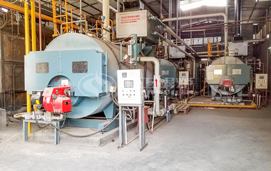 晋昇中润纺织科技2吨WNS系列燃气蒸汽锅炉项目