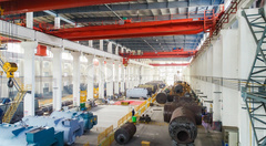 永乐高WNS系列燃油燃气锅炉生产车间