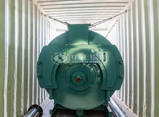 永乐高0.7MW热水锅炉发往墨西哥