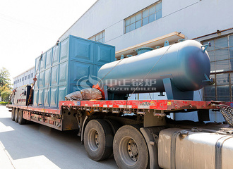 宣威沃土农业240万大卡YLW系列链条炉排导热油锅炉项目