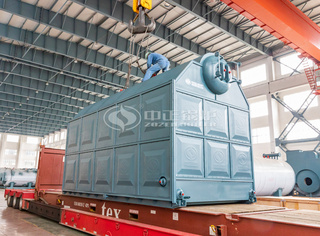 永乐高双锅筒工业蒸汽锅炉