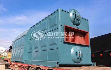 广东源信饲料实业15吨SZL系列链条炉排蒸汽锅炉项目