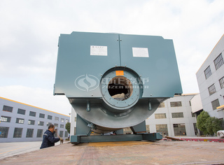 永乐高湿背式三回程燃气蒸汽锅炉