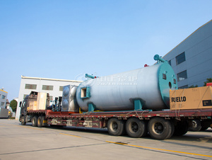 出口哈萨克斯坦360万大卡YQW系列燃气卧式导热油锅炉项目