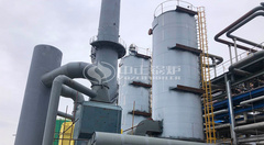 永乐高炼油行业17.5MW YQL系列导热油锅炉项目