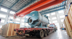 发货至中山健力宝集团有限公司的永乐高WNS系列燃气蒸汽锅炉