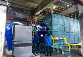 哈投股份29MW SZS系列环保型燃气热水锅炉项目