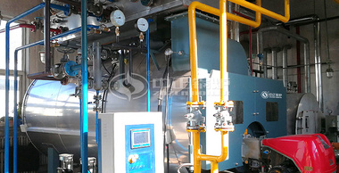 利比玻璃WNS系列冷凝式燃气蒸汽锅炉项目