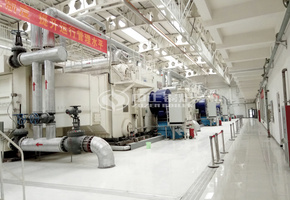 为郑州火车站提供热源保障的25吨SZS系列燃气蒸汽锅炉项目
