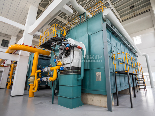 运行在天津国环置业的中正SZS系列燃气热水锅炉