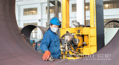 永乐高锅炉全自动纵缝焊接工艺