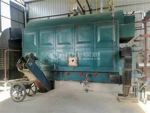 马来西亚快乐同盟4吨DZL系列快装生物质蒸汽锅炉项目