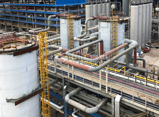 山东东方华龙燃气立式导热油锅炉项目