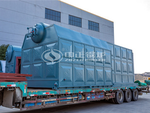 泉发染整15吨SZL系列生物质链条炉排蒸汽锅炉项目