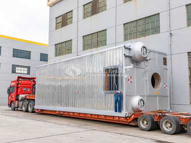 中正SZS系列燃气低氮锅炉发往山东潍坊