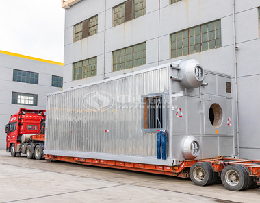 中正SZS系列燃气低氮锅炉发往山东潍坊