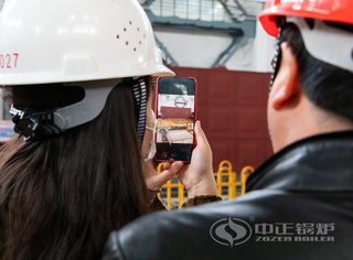 镜头下的永乐高锅炉生产车间