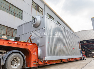 永乐高SZS系列燃气蒸汽锅炉用于热力公司