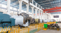 战疫情促生产 永乐高锅炉WNS车间一派忙碌情形