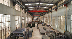 永乐高锅炉膜式壁生产线