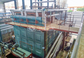 申洲针织25吨SZL系列链条炉排蒸汽锅炉项目