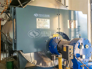 南京金龙客车3吨WNS系列冷凝式自然气蒸汽锅炉项目