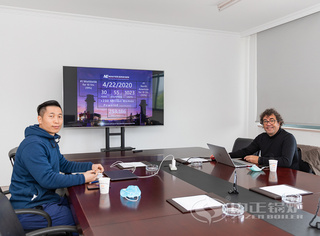 客户到访永乐高锅炉洽谈锅炉选型事宜