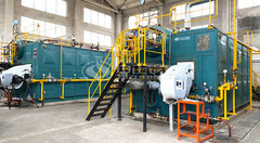 运行于江苏中煤的两台永乐高10吨燃气蒸汽锅炉