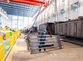 水冷膜式壁吊装