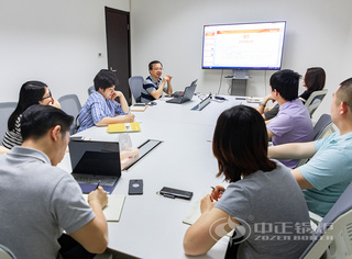 永乐高锅炉销售培训现场