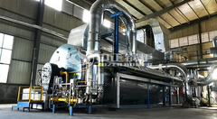 运行于山东铭浩化工1000万大卡YQW系列燃气导热油锅炉