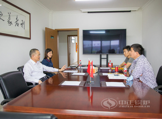 张国平总司理亲自接待客户