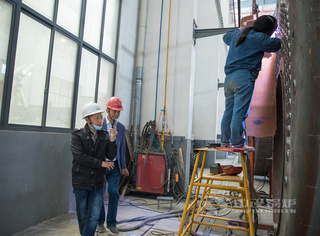 客户旅行永乐高锅炉焊接工艺