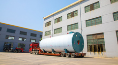 永乐高14MWYQW系列燃气导热油锅炉发货至宁德新能源有限公司