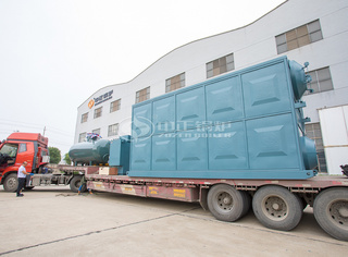 永乐高锅炉明星热销产品6吨燃气蒸汽锅炉