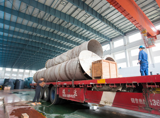 SZS系列燃气冷凝锅炉部件整装待发