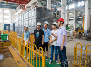 永乐高锅炉SZS系列燃气锅炉生产车间