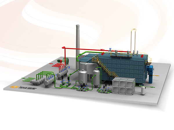 中正锅炉SZS系列热水锅炉最新锅炉水循环系统
